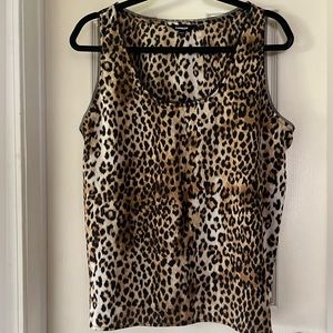Express cami / tank top Leopard size large